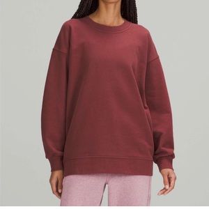 lululemon athletica Burgundy Sweatshirt